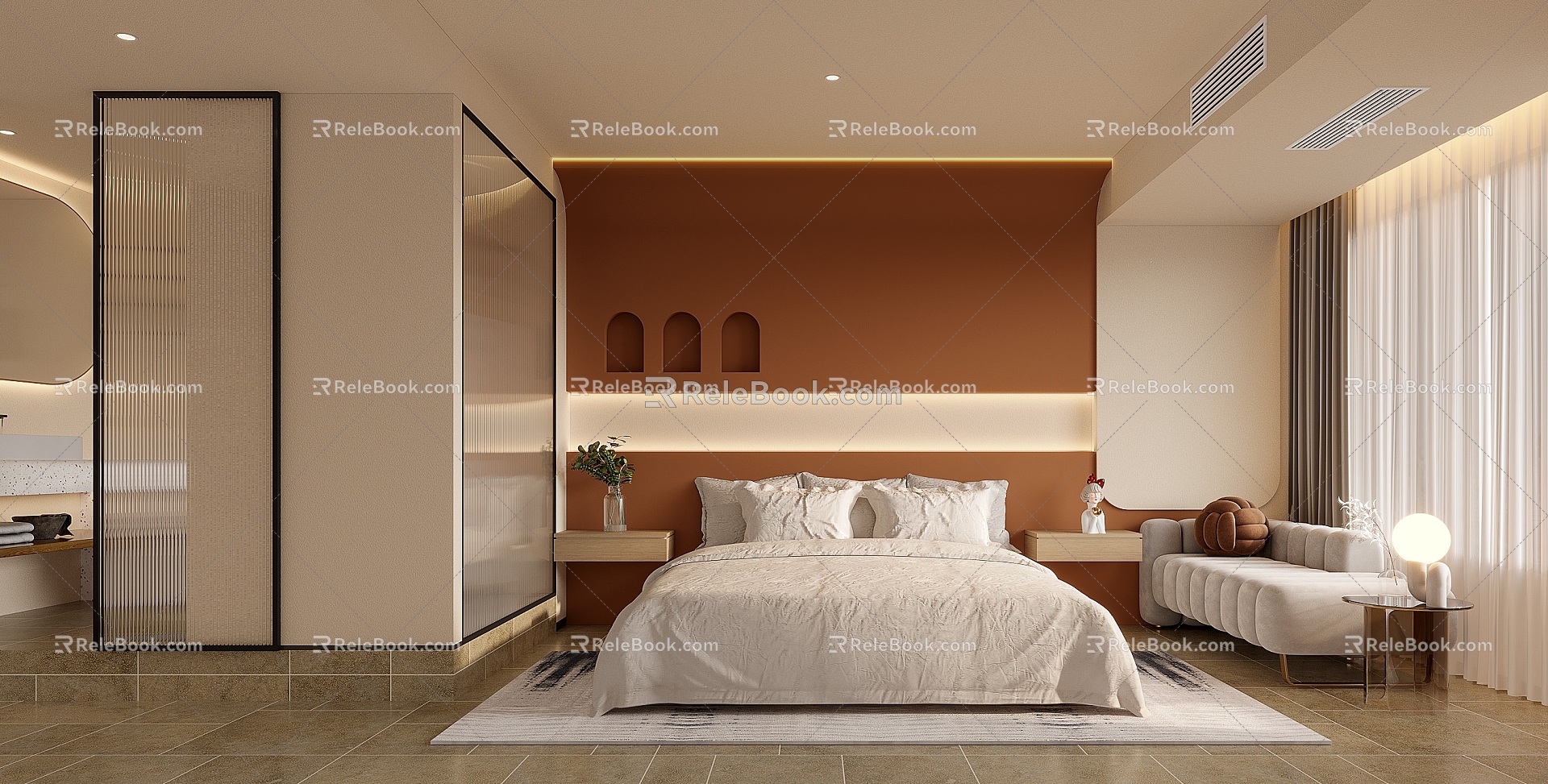 Guest Room 3d model