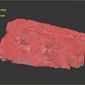 Varied Colorful Textured Terrain Surface With Rock Soil And Vegetation Patches