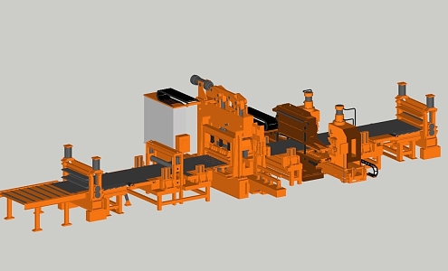 Cutting Machine Industrial Machine Tool 3d model