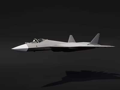 Su-57 Fighter 3d model
