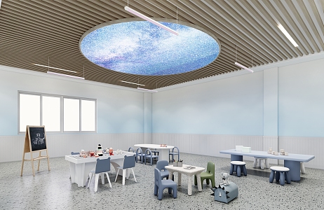 Wind Science and Technology Room Exploration Room 3d model