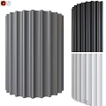 Modern Home Interior Wall Lamp With Sleek Design And Grey Black White Color Options