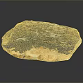 Colorful Natural Stone Slab with Green Blue Orange Texture And Natural Edge for Kitchen Countertop