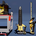 Industrial Equipment Including Table Saw Angle Grinder Vacuum And Power Tools
