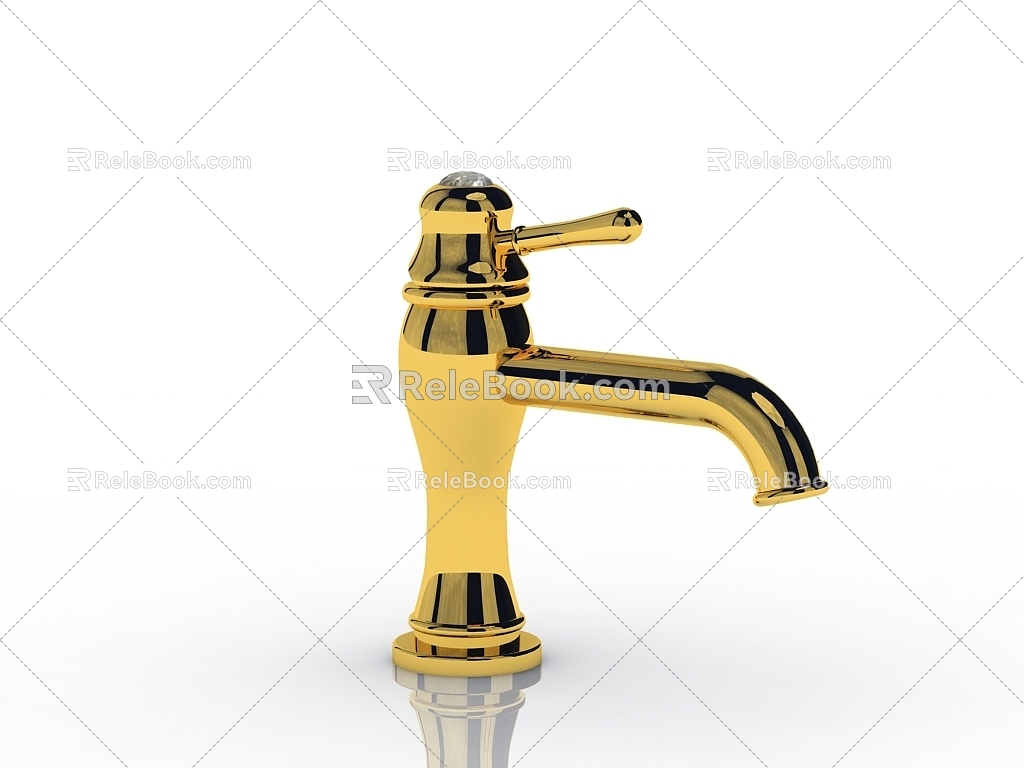 Modern faucet 3d model