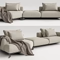 Modern Multiplayer Sofa 3d model