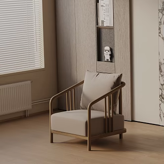 modern leisure chair 3d model