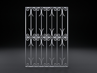 Outdoor Gate 3d model