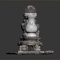 Columns Stone Columns Stone Columns Old Columns Roman Columns Roman Columns Classical Columns Greek Columns 3d model