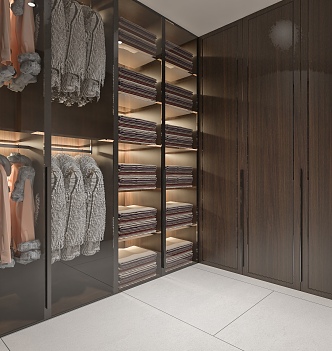 Chinese cloakroom 3d model