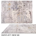 Modern Abstract Square Rug With Beige Gray And Gold Artistic Pattern For Living Room