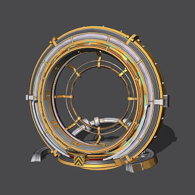 Modern portal Sci-fi portal 3d model