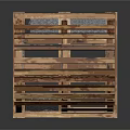 Wooden Lobster Trap Equipment With Slats Wire Mesh And Sturdy Design