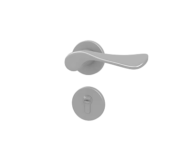 Modern Door Handle 3d model