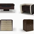 Bedside table 3d model