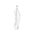 Waterproof Fabric Shower Curtain With Hooks For Bathroom Decoration