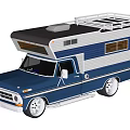 Modern RV station wagon 3d model