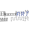 Modern Bicycle Parking Rack Parking 3d model