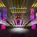 2023 Xinjiang Cultural Tourism Music Festival Stage With Colorful Lights And Screens