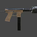 Post-apocalyptic firearms 3d model