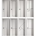 Various Modern Hinged Door Designs For Home Interior Applications 3d model