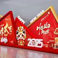 New Year's Meichen Year of the Snake Meichen 2025 Meichen New Year Meichen 3d model