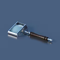 Useful Magnifying Glass With Metal Frame And Wooden Handle For Daily Reading And Detailed Inspection