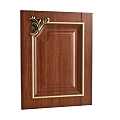 European style door panel 3d model