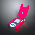 Game machine electronic chicken hand game machine hand game machine handheld game machine computer 3d model