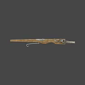 Traditional Weapon Crossbow With Wooden Body Metal Components And Bowstring Design