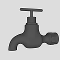 Hardware faucet 3d model