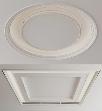 Modern Ceiling 3d model