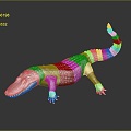 Crocodile Alligator Nile Crocodile carnivore reptile cold-blooded animal reptile reptile 3d model