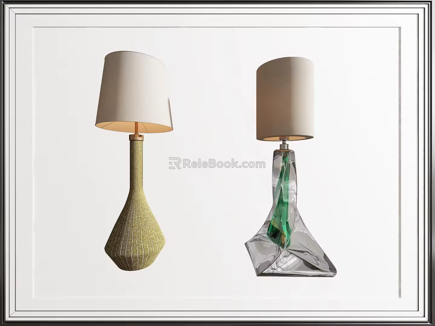 Rear high table lamp Table lamp 3d model