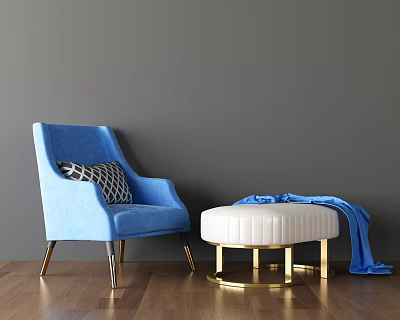 Modern Single Sofa 3d model Modern Single Sofa 3d model