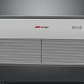 AMFingers White Electric Wall Mounted Heater With Grille Design And Control Panel