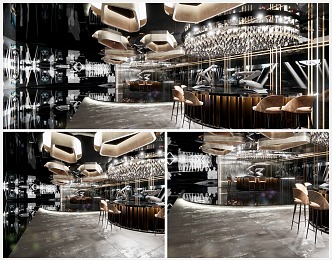 The Modern Bar 3d model