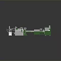 Advanced Automated Industrial Equipment Production Line With Conveyor And Mechanical Components