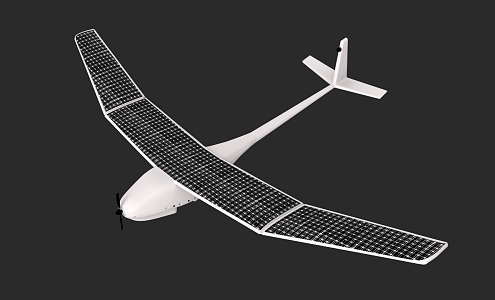 Solar drone 3d model