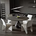 Dining table and chair combination 3d model