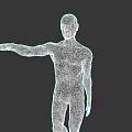 Human Muscular System 3D Model With Realistic Detailed Anatomical Structure