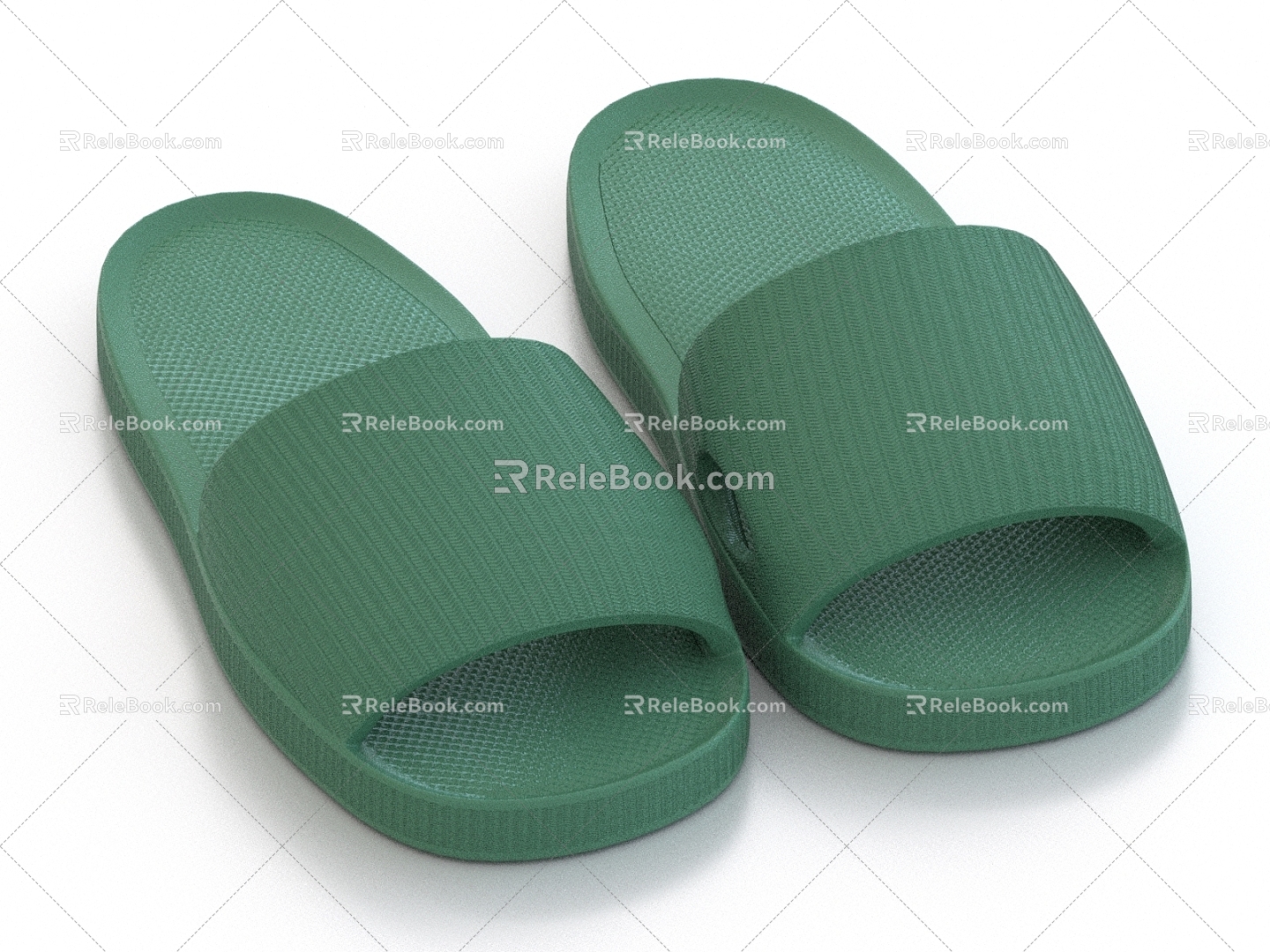 Slippers Sandals Bathroom Slippers 3d model