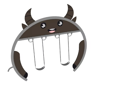 Modern Swing Mavericks Swing 3d model