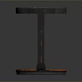 Stargate Spacetime Gate Sci-Fi Door Ring Door Loop Sci-Fi Ring Portal Shuttle Door 3d model