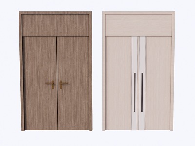 Modern Home Door 3d model