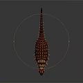 Realistic Ankylosaurus Dinosaur Model With Detailed Armored Body And Spiked Back