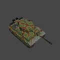 E-Tiger Tank 3d model