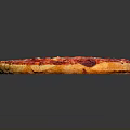 Delicious Round Pizza With Golden Crust Melted Cheese And Rich Tomato Sauce Topping