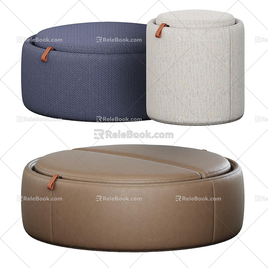 Modern Cushion Pill Cushion suit 3d model