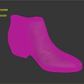 Beige Suede Ankle Boots With Side Zipper And Wooden Heel
